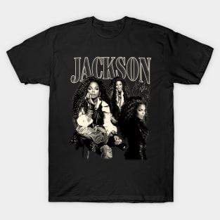 Janet Jackson 80s Pop Music T-Shirt